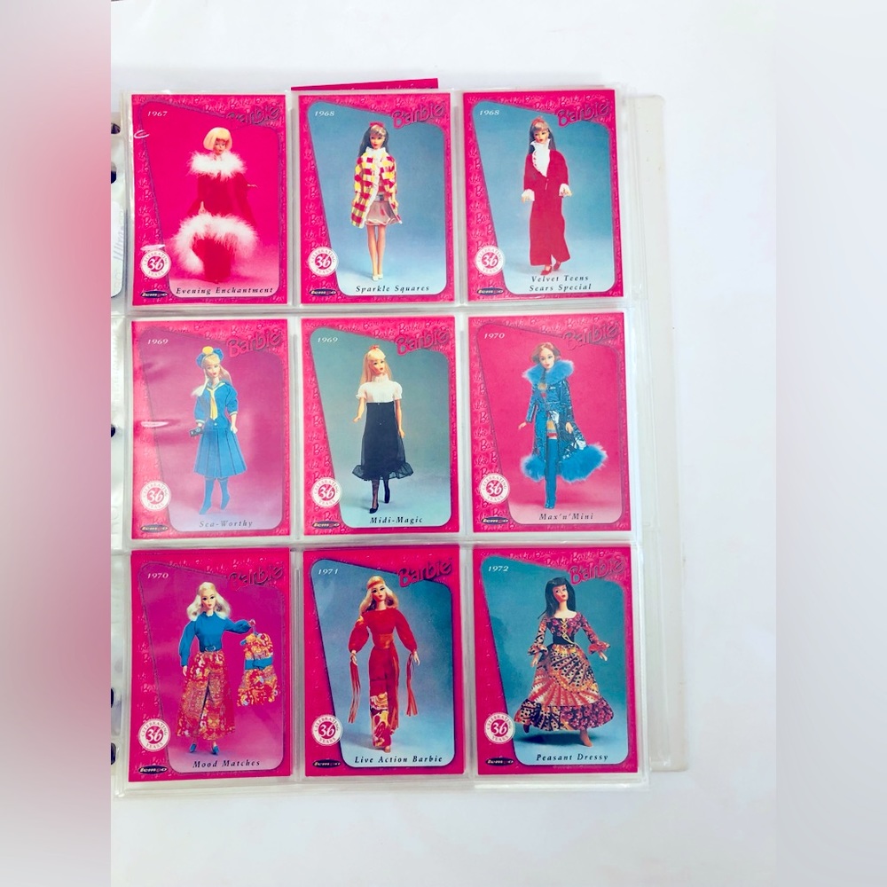 Barbie cards